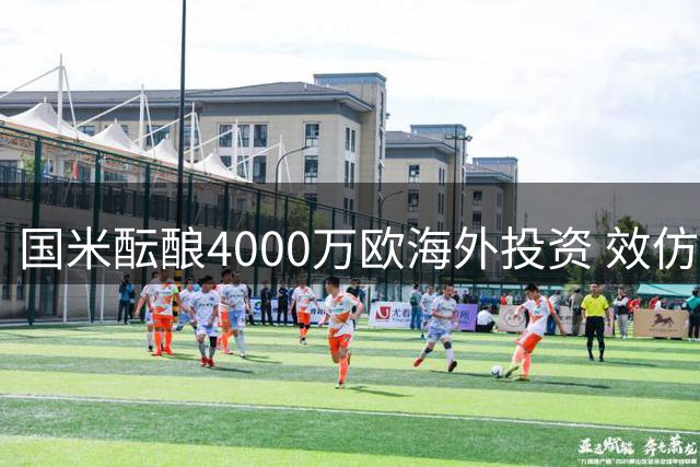国米酝酿4000万欧海外投资 效仿曼城布局人才培养